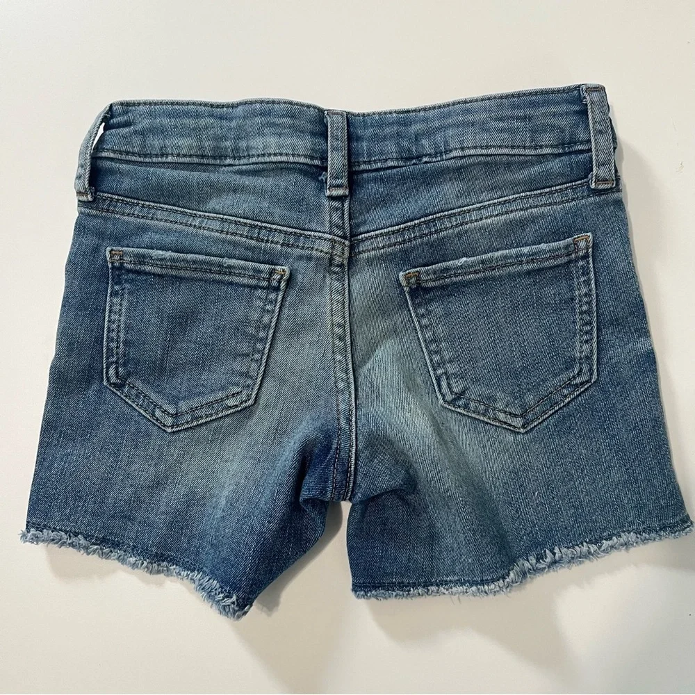 GAP Kids Distressed Blue Shorts
